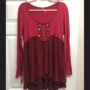 Free people top size large